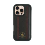 Barton Series Case for iPhone 16 from Santa Barbara Polo & Racquet Club – Black