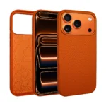 ⁦جراب A-Case Amur المصنوع من الجلد الطبيعي لهواتف iPhone 17 بني⁩ - الصورة ⁦4⁩