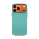 جراب A-Case Amur المصنوع من الجلد الطبيعي لهواتف iPhone 17  Tiffany