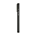 Alimli Vegan Leather Crystal Rhinstones Case for iPhone 17 Pro Max - Black - Image 4