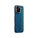 ⁦كفر منسوج بملمس مميز من Pitaka لسلسلة iPhone 16 - Hello World⁩ - الصورة ⁦3⁩