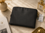 ⁦Santa Barbara Polo & Racquet Club Laptop & Tablet Sleeve CAINE-Black⁩ - الصورة ⁦5⁩