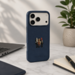 ⁦iPhone 17 Pro  and 17 Pro Max Justin Series Genuine Santa Barbara Leather Case⁩ - الصورة ⁦3⁩
